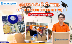 Pacific Express - gửi quà mùa lễ tốt nghiệp cho du học sinh